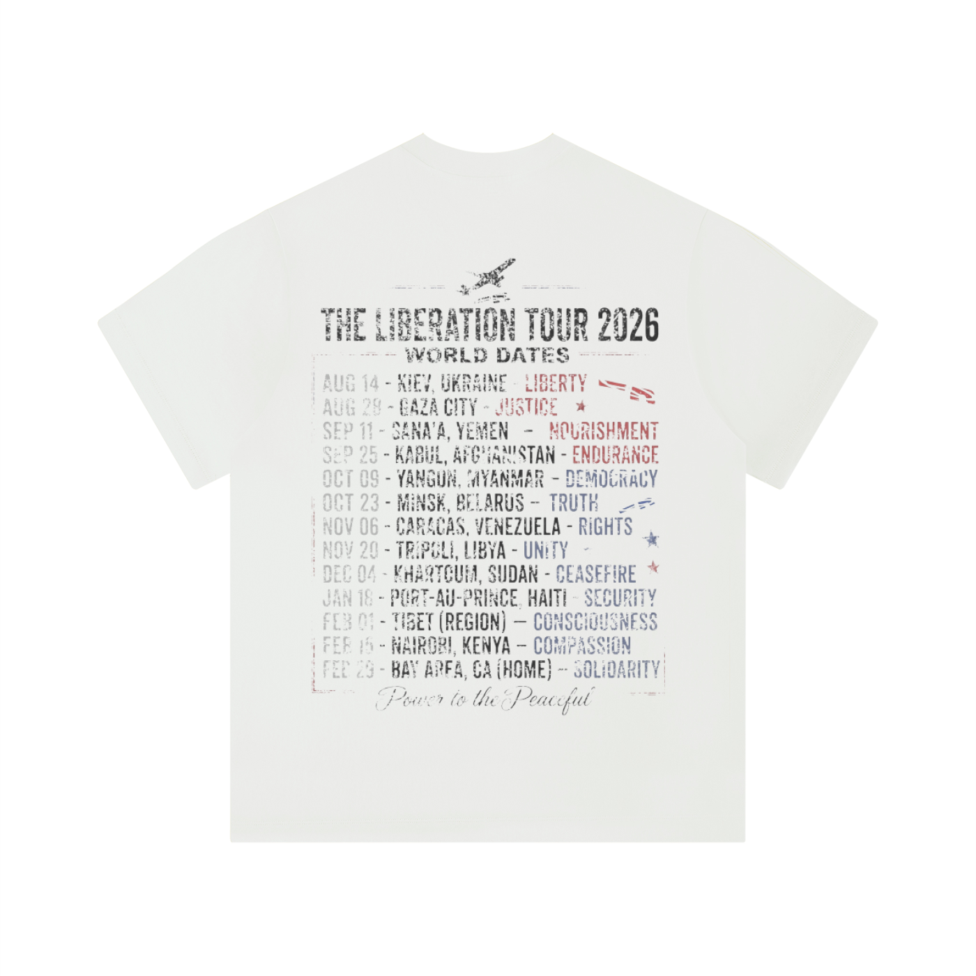 'LIBERATION TOUR' TEE