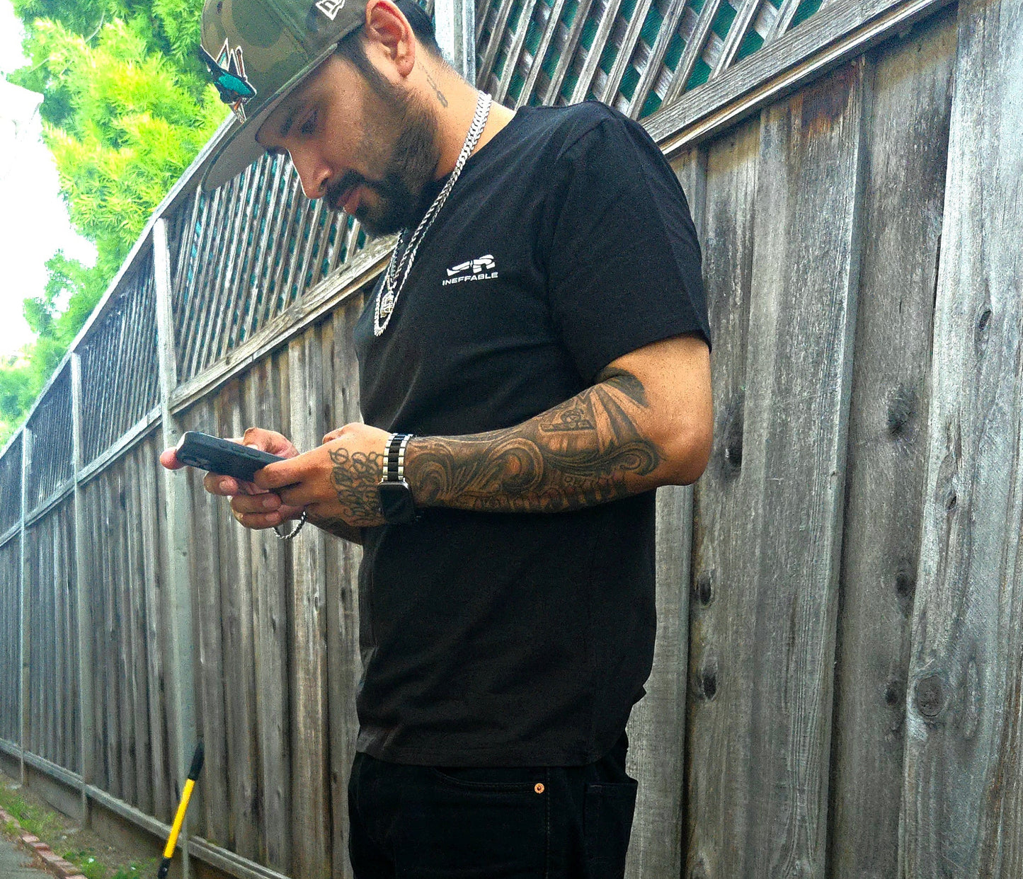 EVERYDAY COTTON TEE [BLACK]