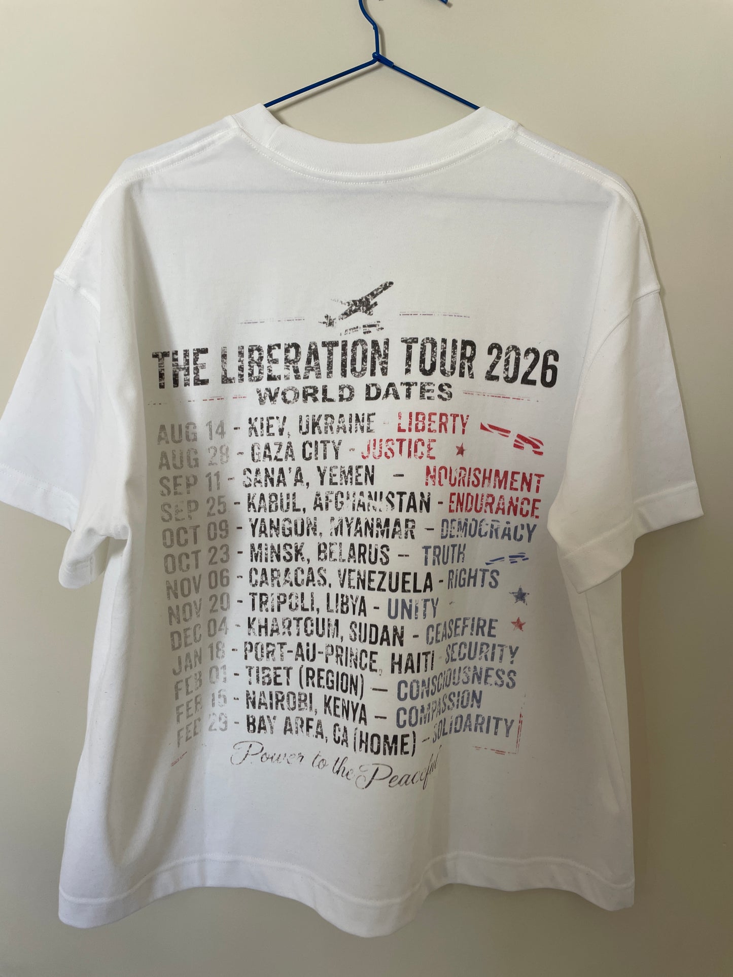 'LIBERATION TOUR' TEE